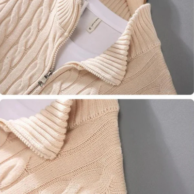 Reiner™ Elegant Quarter-Zip Jumper