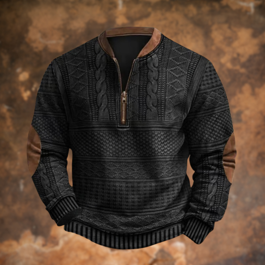 Alex™ Casual Zippered Sweater