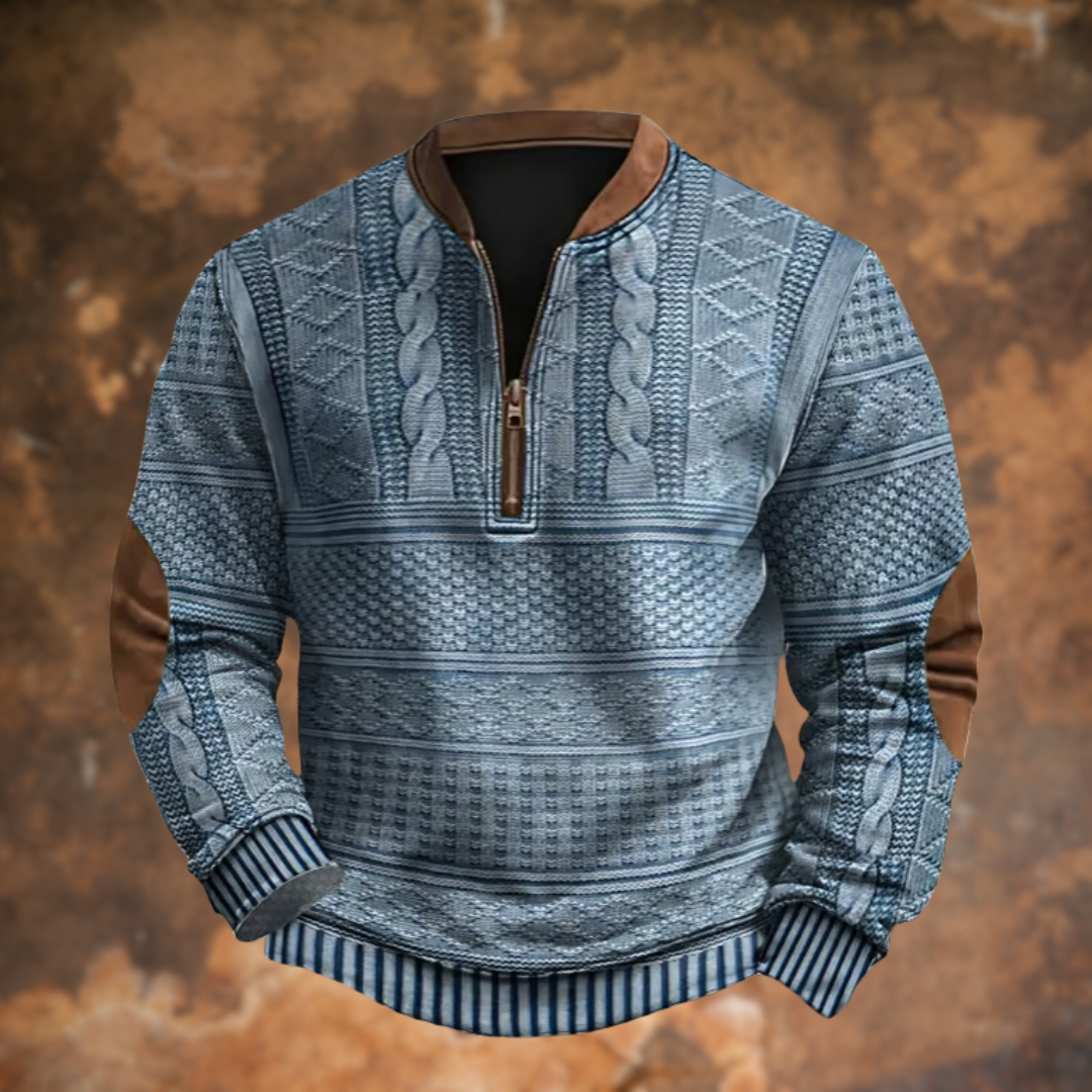 Alex™ Casual Zippered Sweater