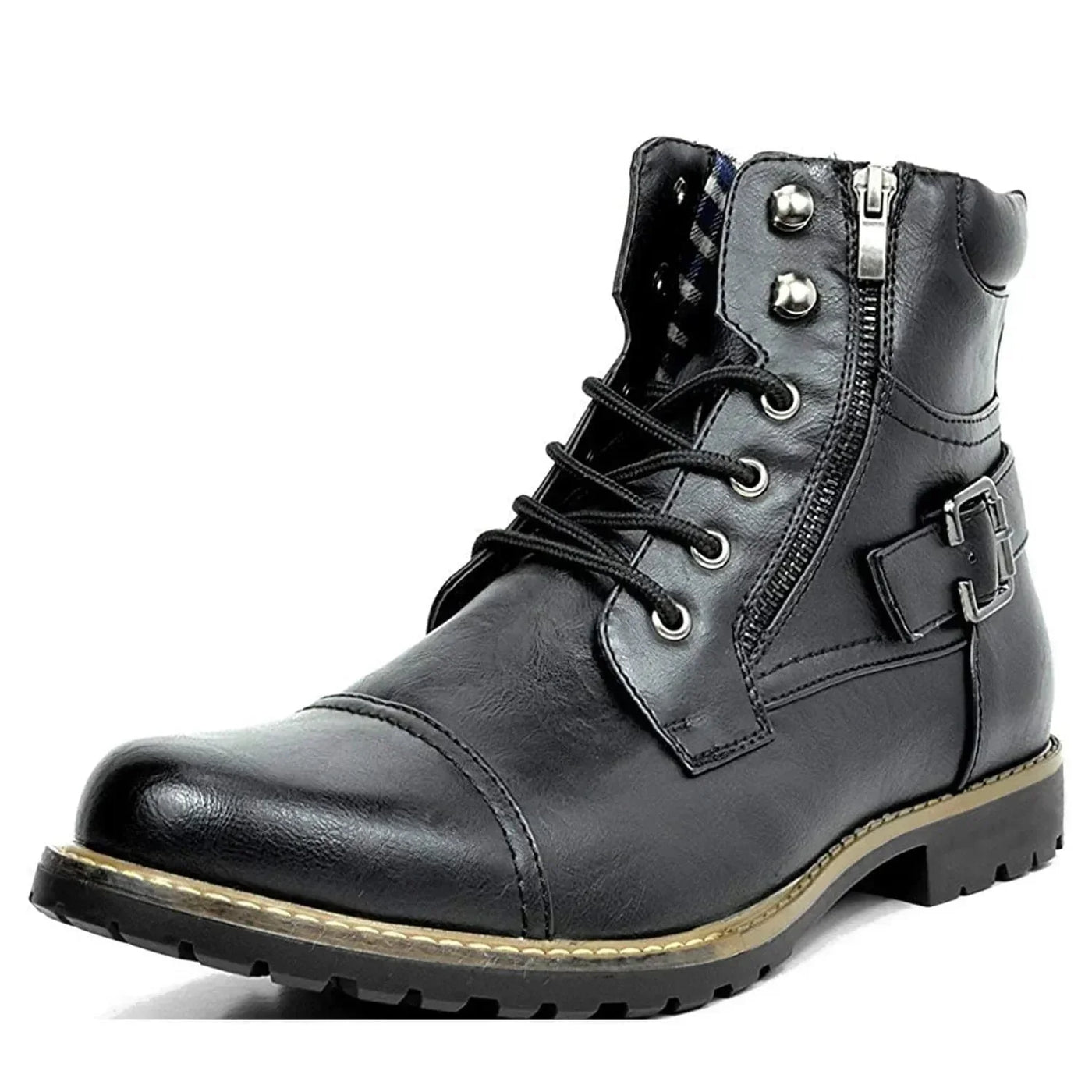 Jalo™ Leather Lace-Up Boots