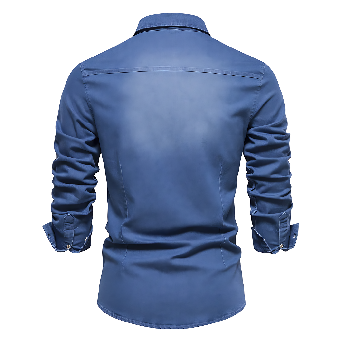 Marcos™ Long-Sleeve Cotton Denim Shirt