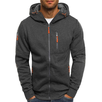 Miles™ Stylish Zip-Up Hoodie