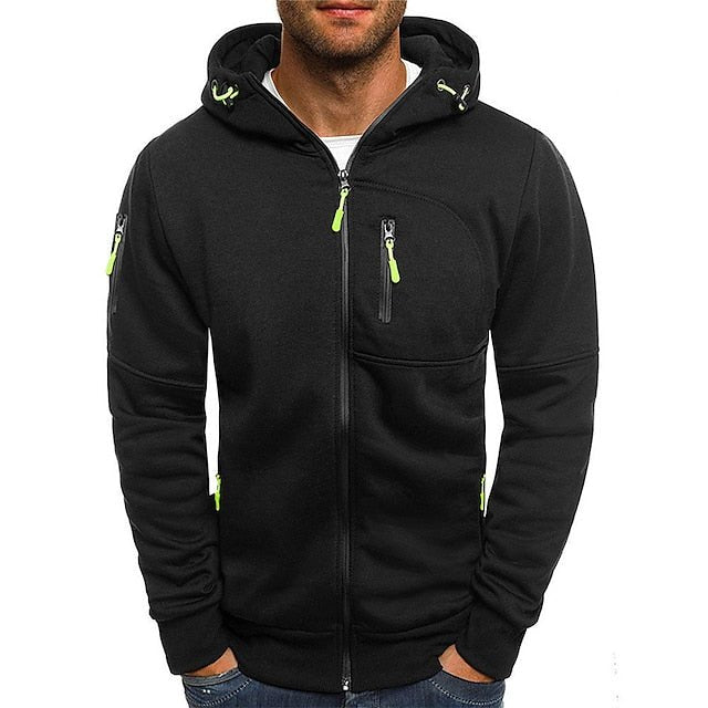 Miles™ Stylish Zip-Up Hoodie