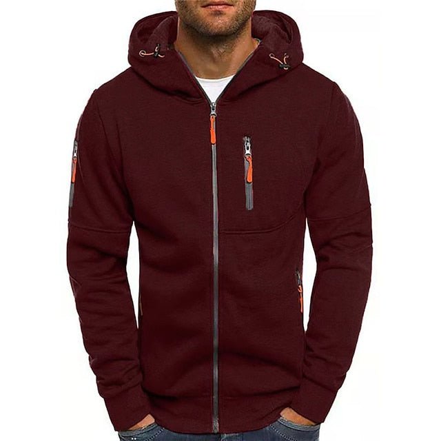 Miles™ Stylish Zip-Up Hoodie