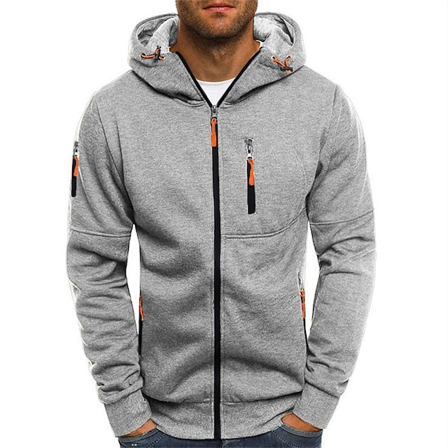 Miles™ Stylish Zip-Up Hoodie