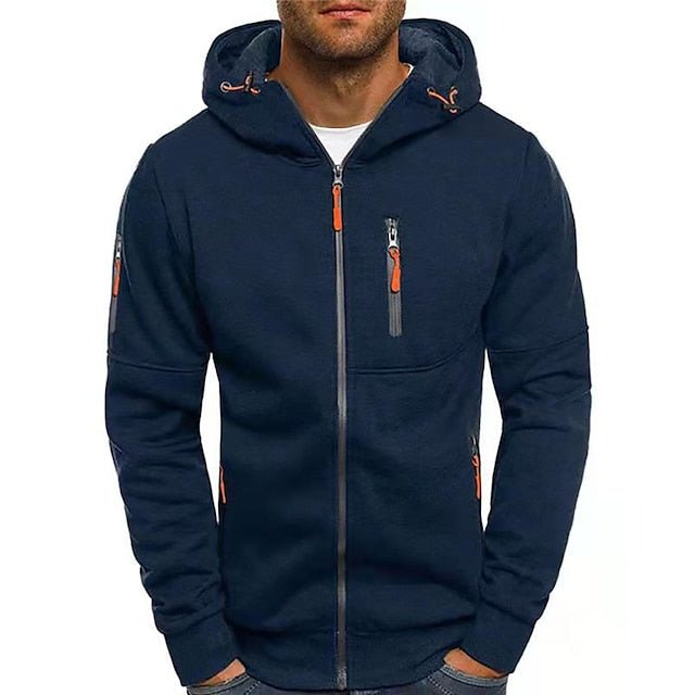 Miles™ Stylish Zip-Up Hoodie